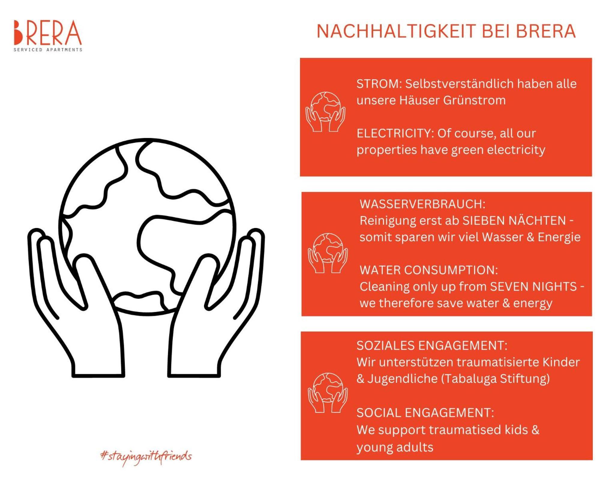 Brera Serviced Apartments Munich Schwabing Экстерьер фото